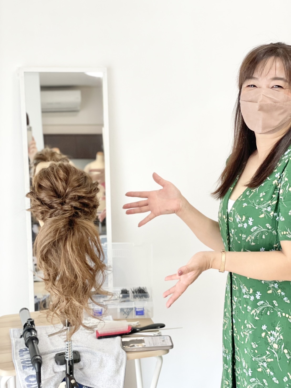 千葉県八千代緑が丘　きものあそび裕　着物出張着付け