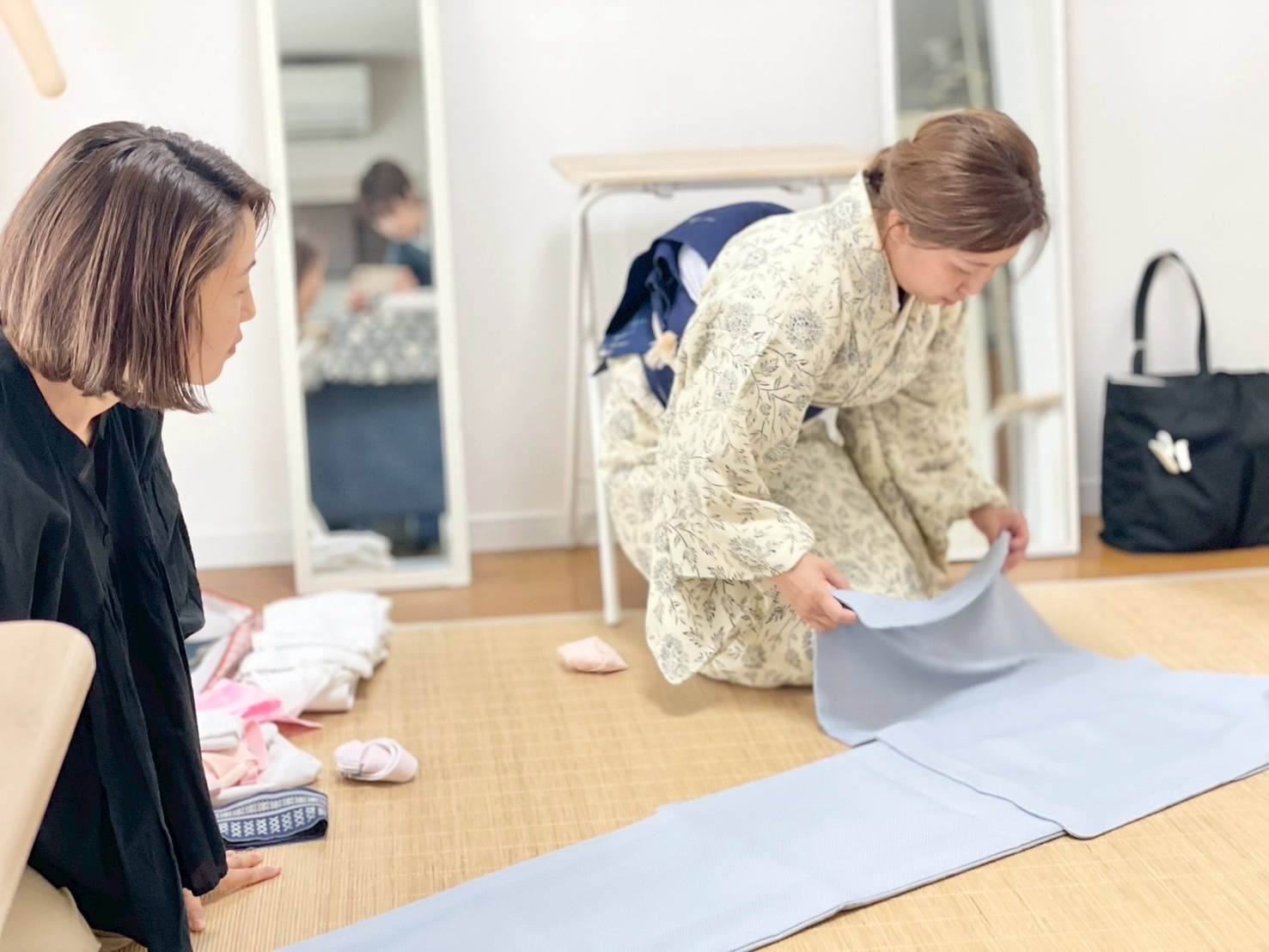 千葉県八千代緑が丘　きものあそび裕　着物出張着付け