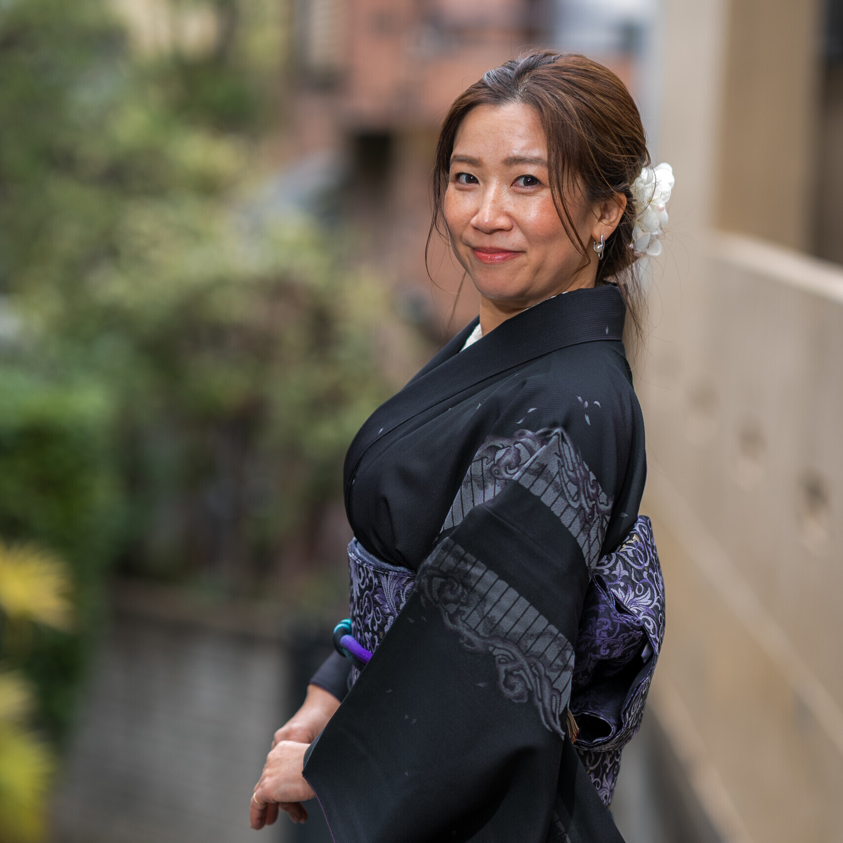 千葉県八千代緑が丘　きものあそび裕　着物出張着付け